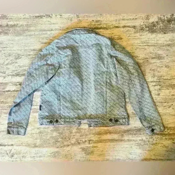 Brooklyn Cloth MFG Co denim blue Jean savage button up jacket women size Medium‎ - Picture 4 of 9